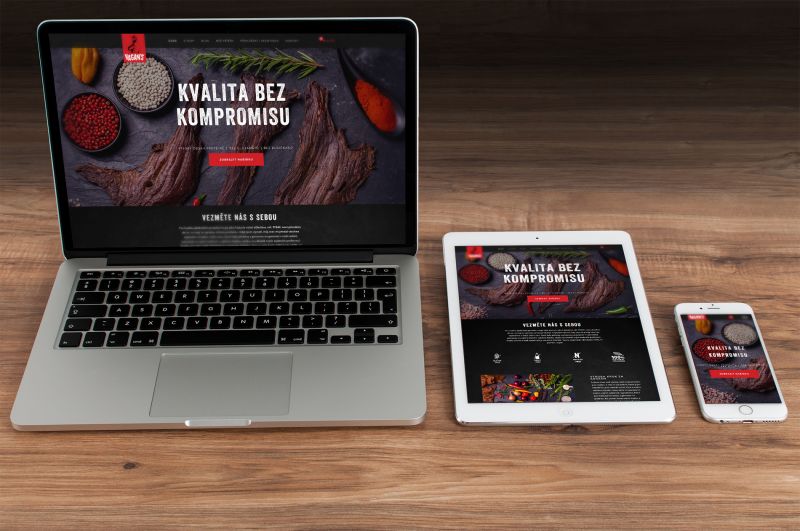 E-shop Vagans Delicious Food spuštěný